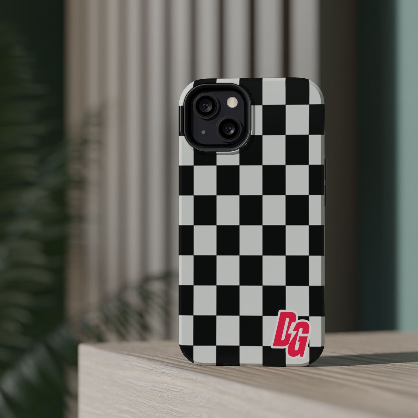 Dg Checkered Magnetic Tough Cases
