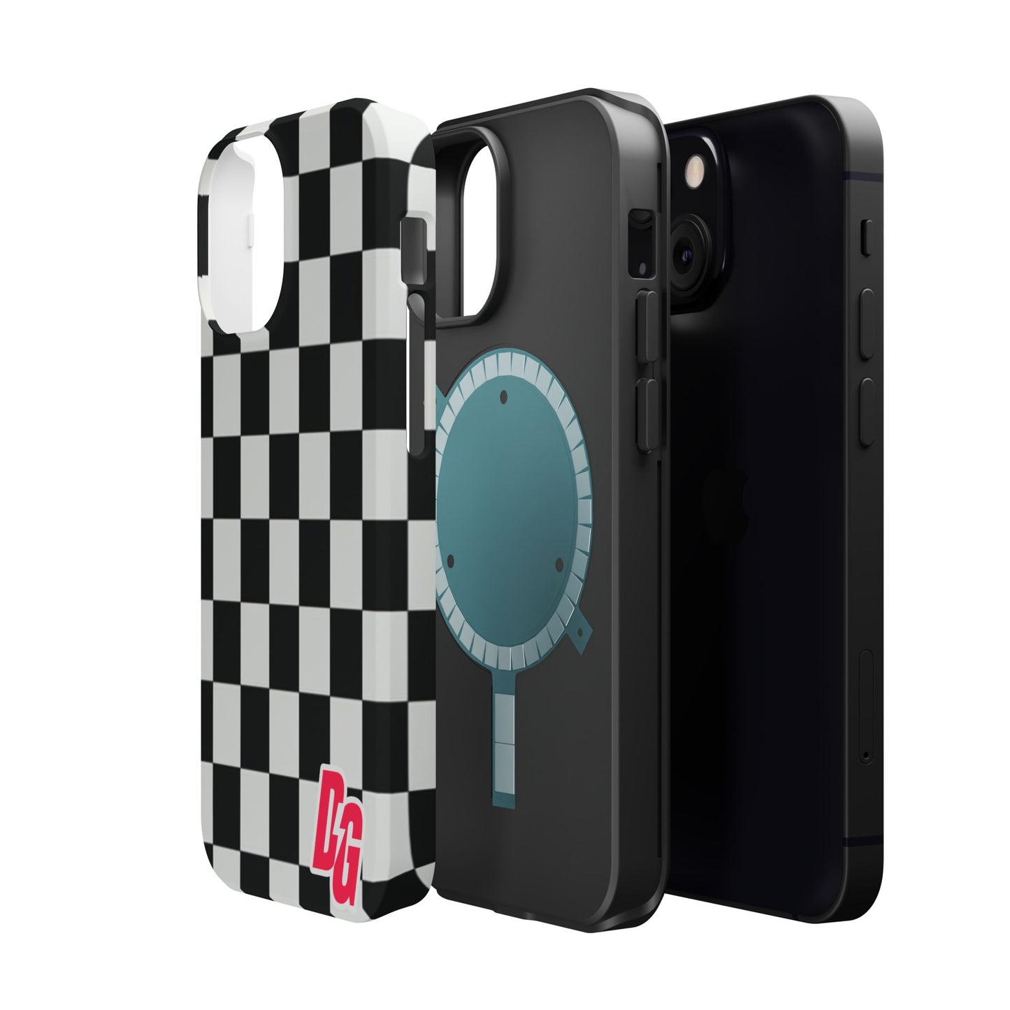 Dg Checkered Magnetic Tough Cases