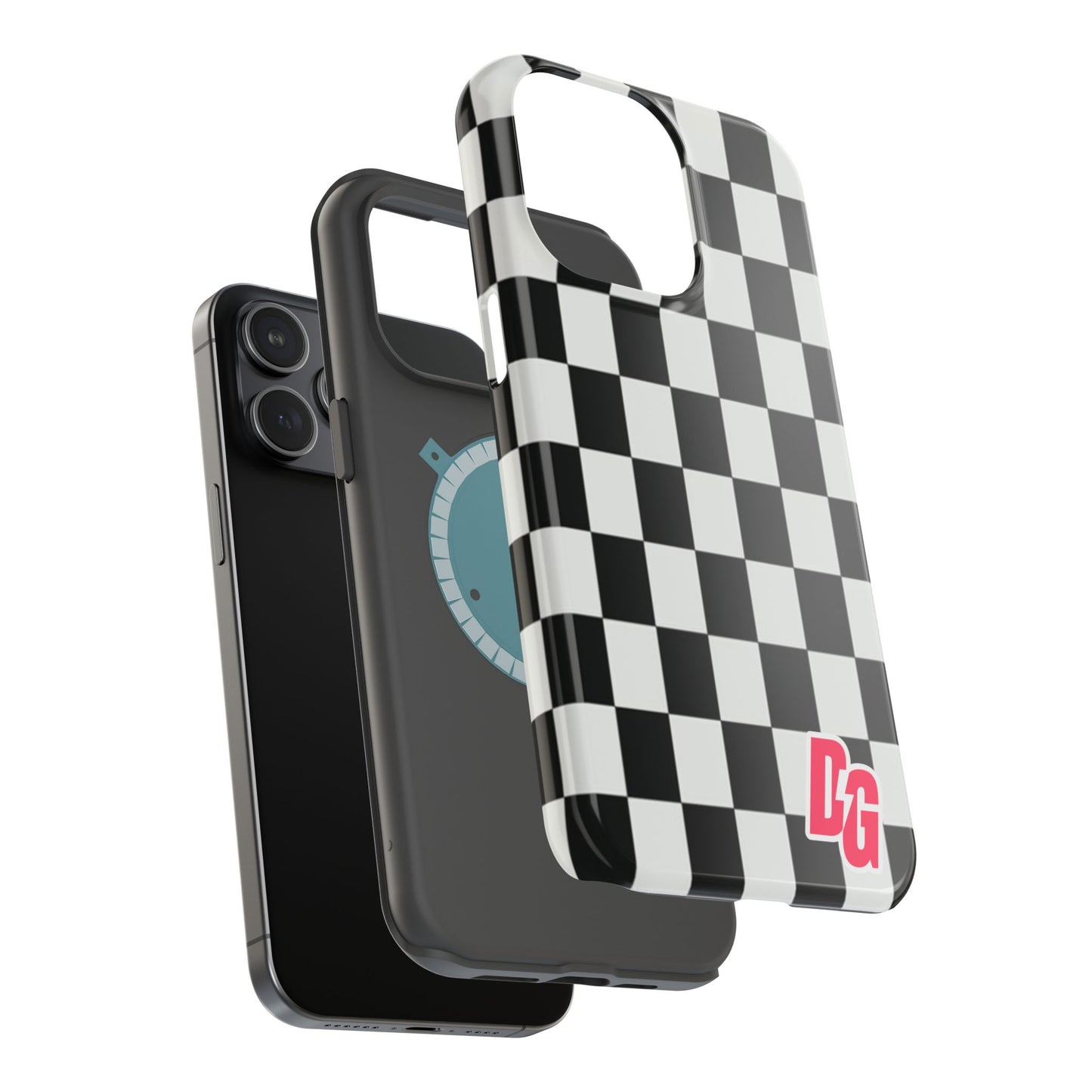Dg Checkered Magnetic Tough Cases