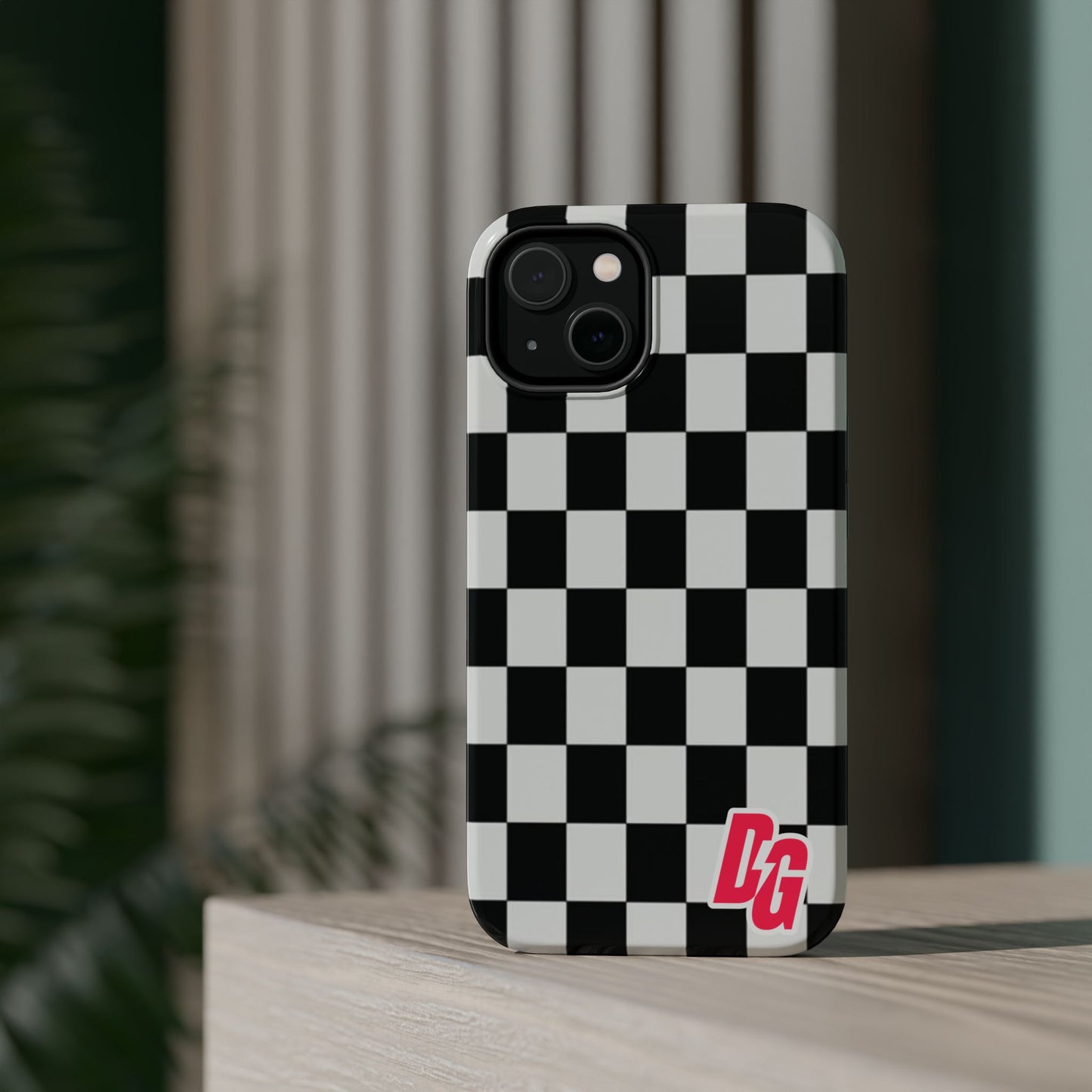 Dg Checkered Magnetic Tough Cases