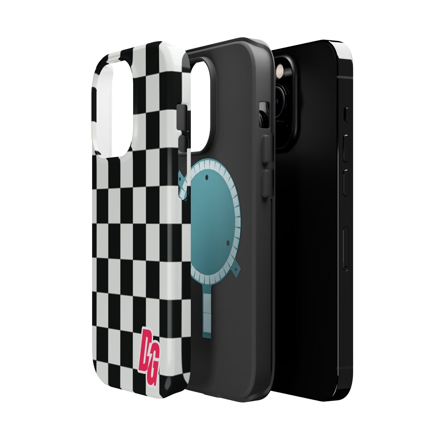 Dg Checkered Magnetic Tough Cases