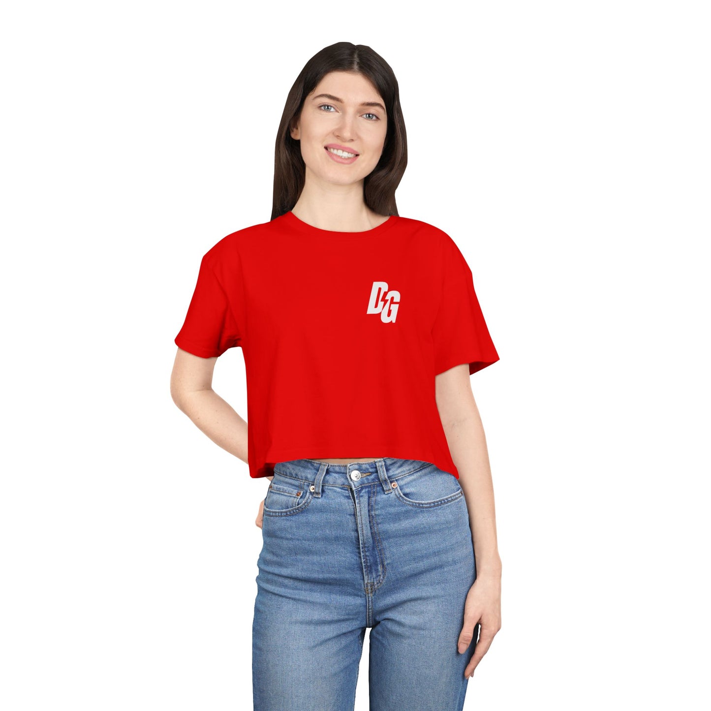Get In Loser - DESERT Cropped Tee