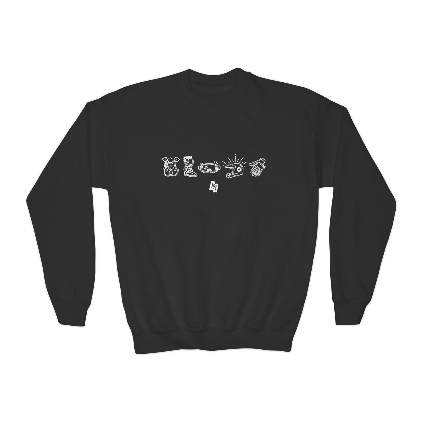 Moto Must-Haves Youth Crewneck