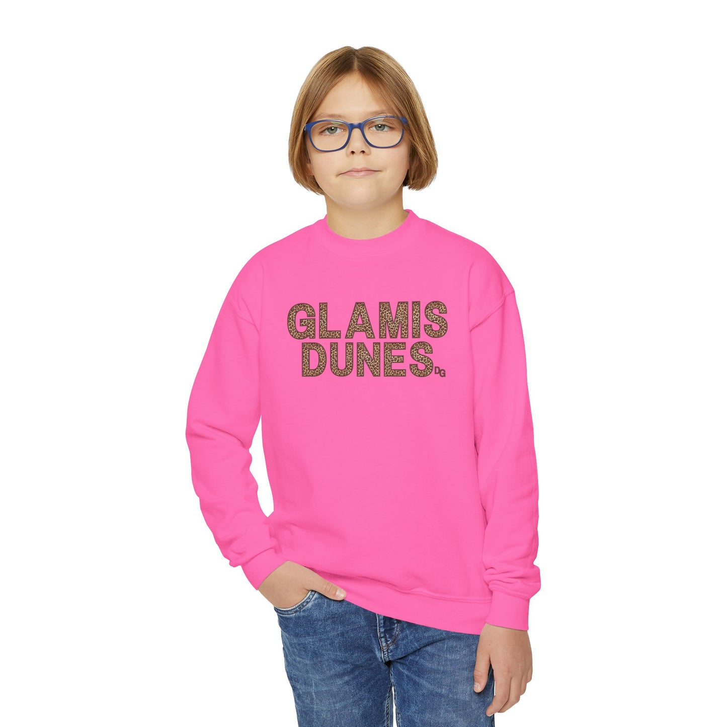 Wild Glamis Dunes Youth Crewneck