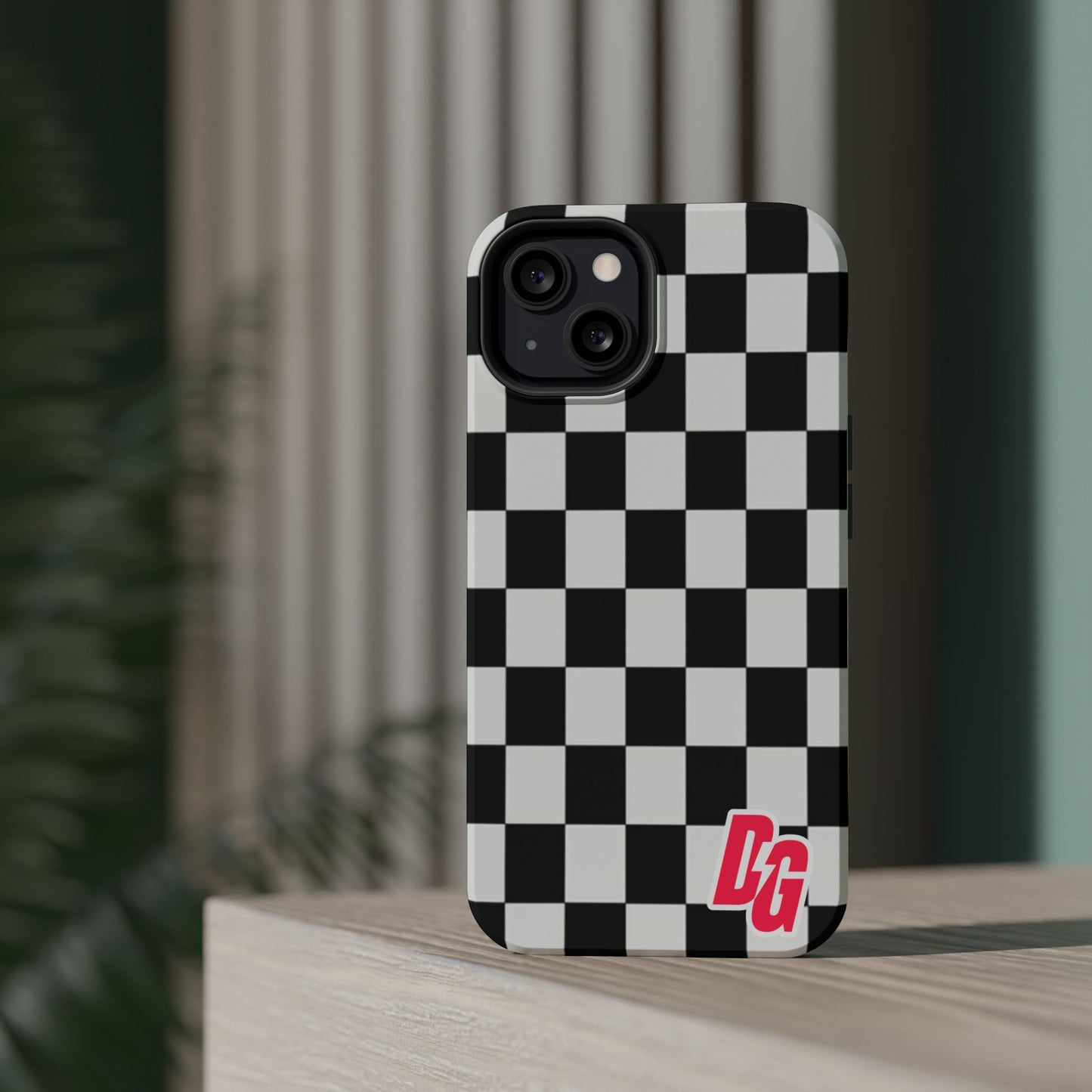 Dg Checkered Magnetic Tough Cases