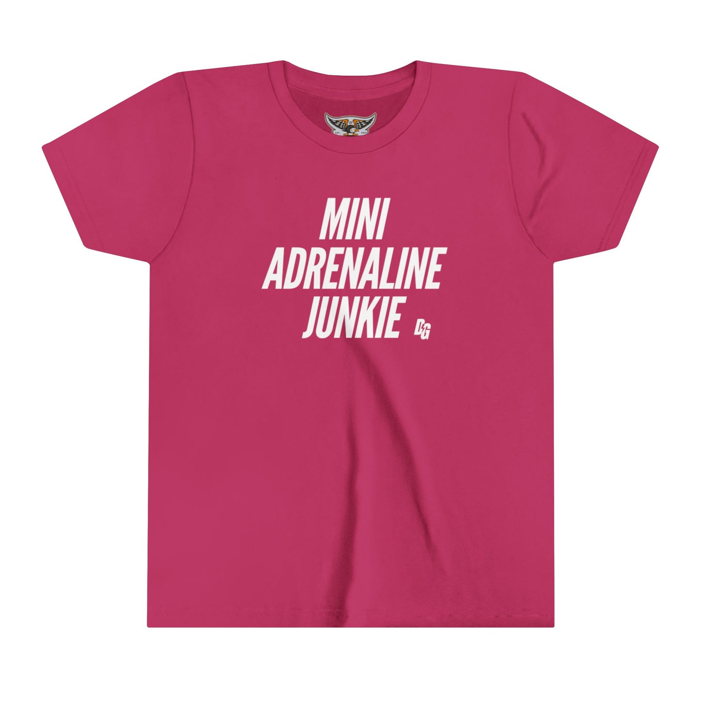 Mini Adrenaline Junkie Youth Short Sleeve Tee