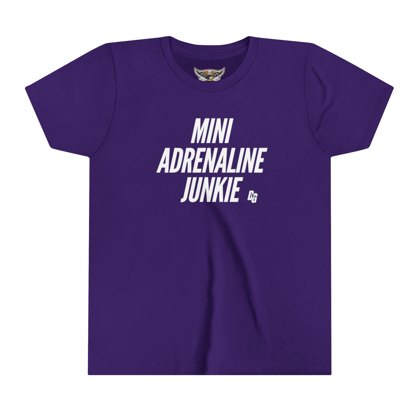 Mini Adrenaline Junkie Youth Short Sleeve Tee