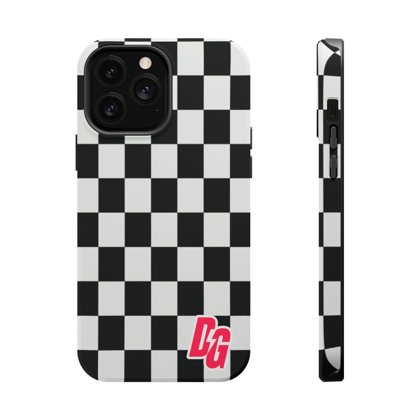 Dg Checkered Magnetic Tough Cases