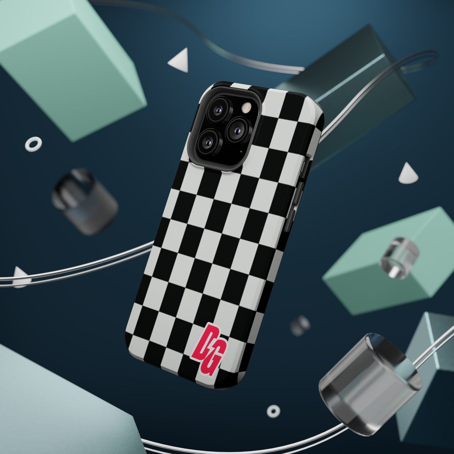 Dg Checkered Magnetic Tough Cases