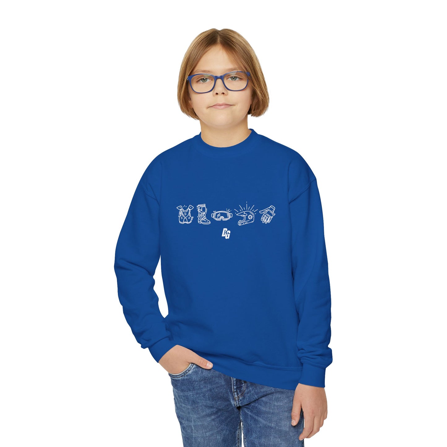 Moto Must-Haves Youth Crewneck