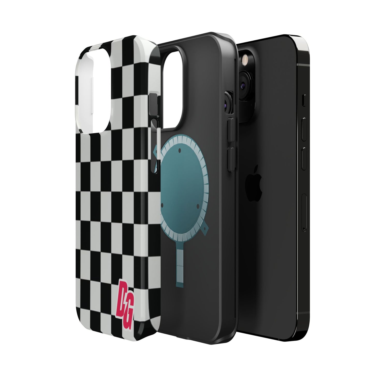 Dg Checkered Magnetic Tough Cases
