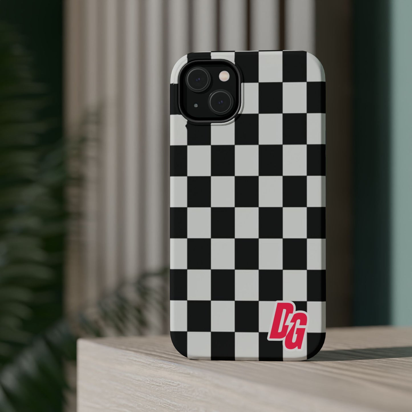 Dg Checkered Magnetic Tough Cases