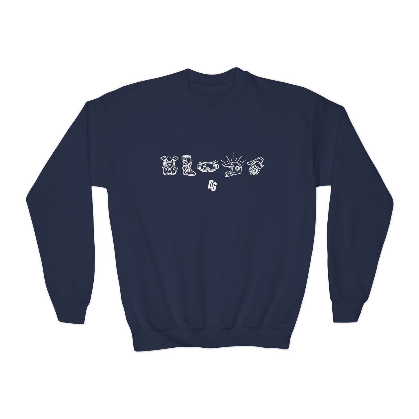 Moto Must-Haves Youth Crewneck