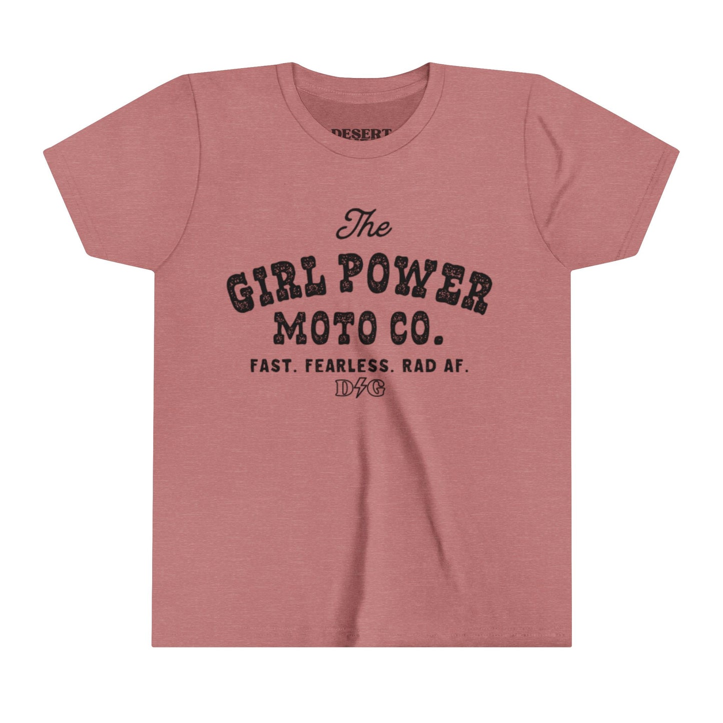 Kids Girl Power Moto Tee