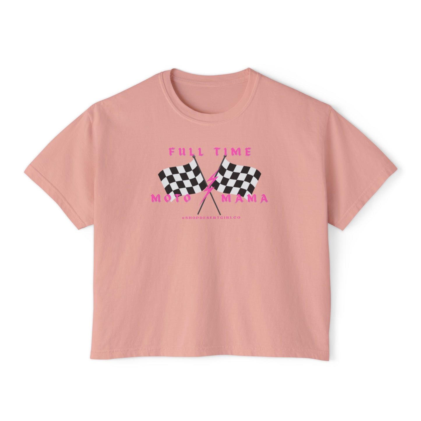 FULL TIME MOTO MAMA - BOXY TEE