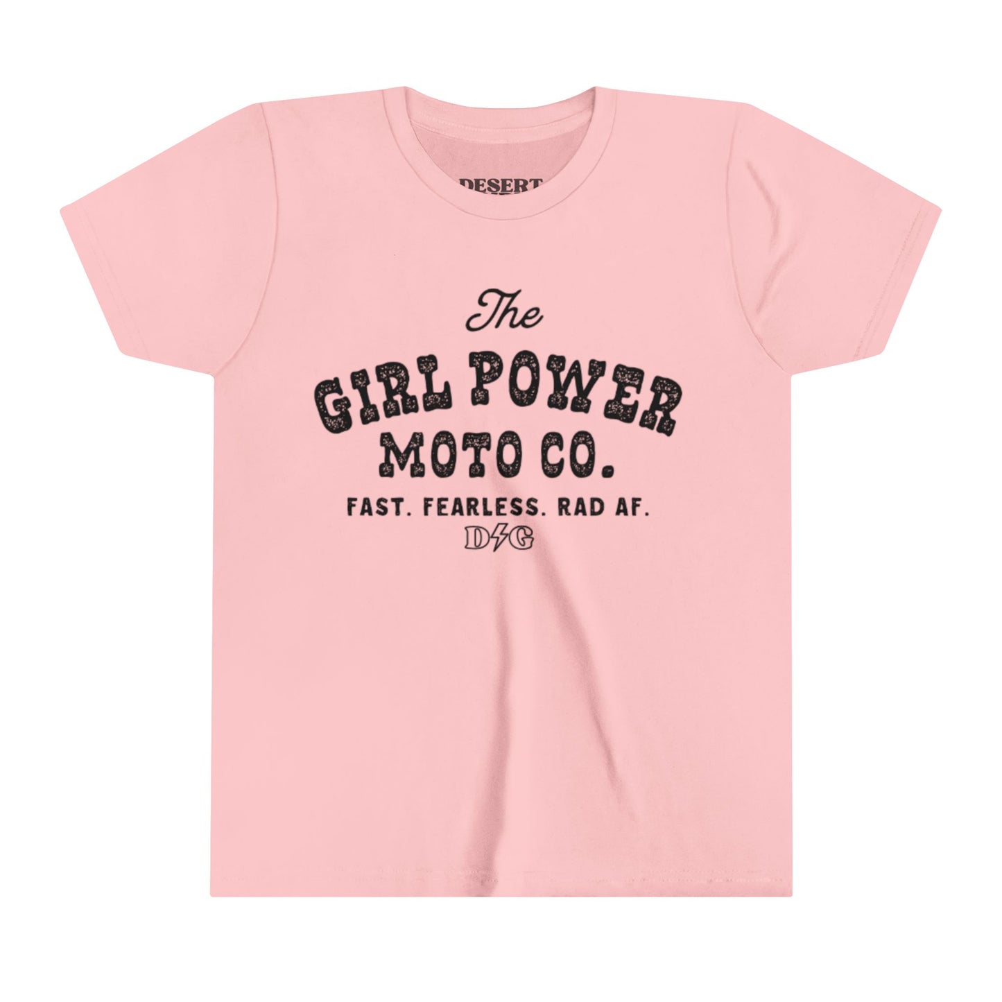 Kids Girl Power Moto Tee