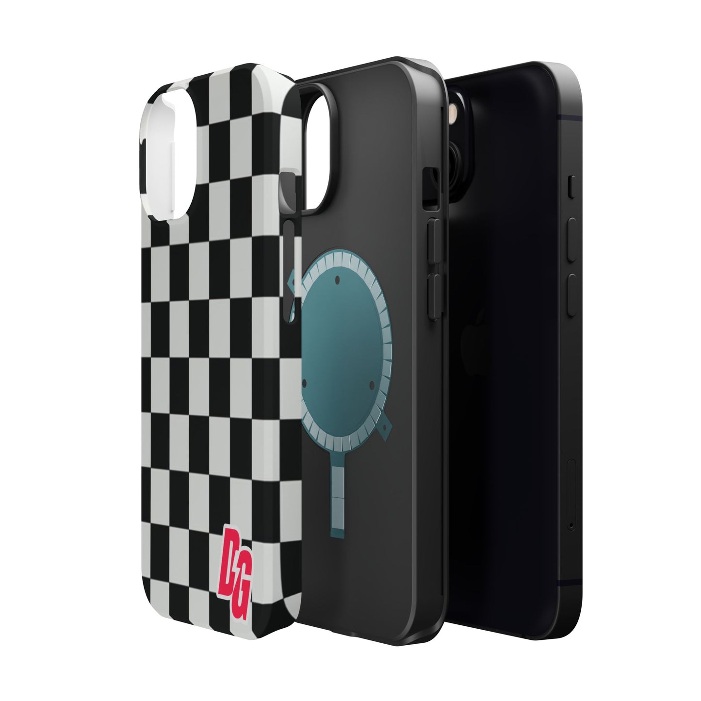 Dg Checkered Magnetic Tough Cases