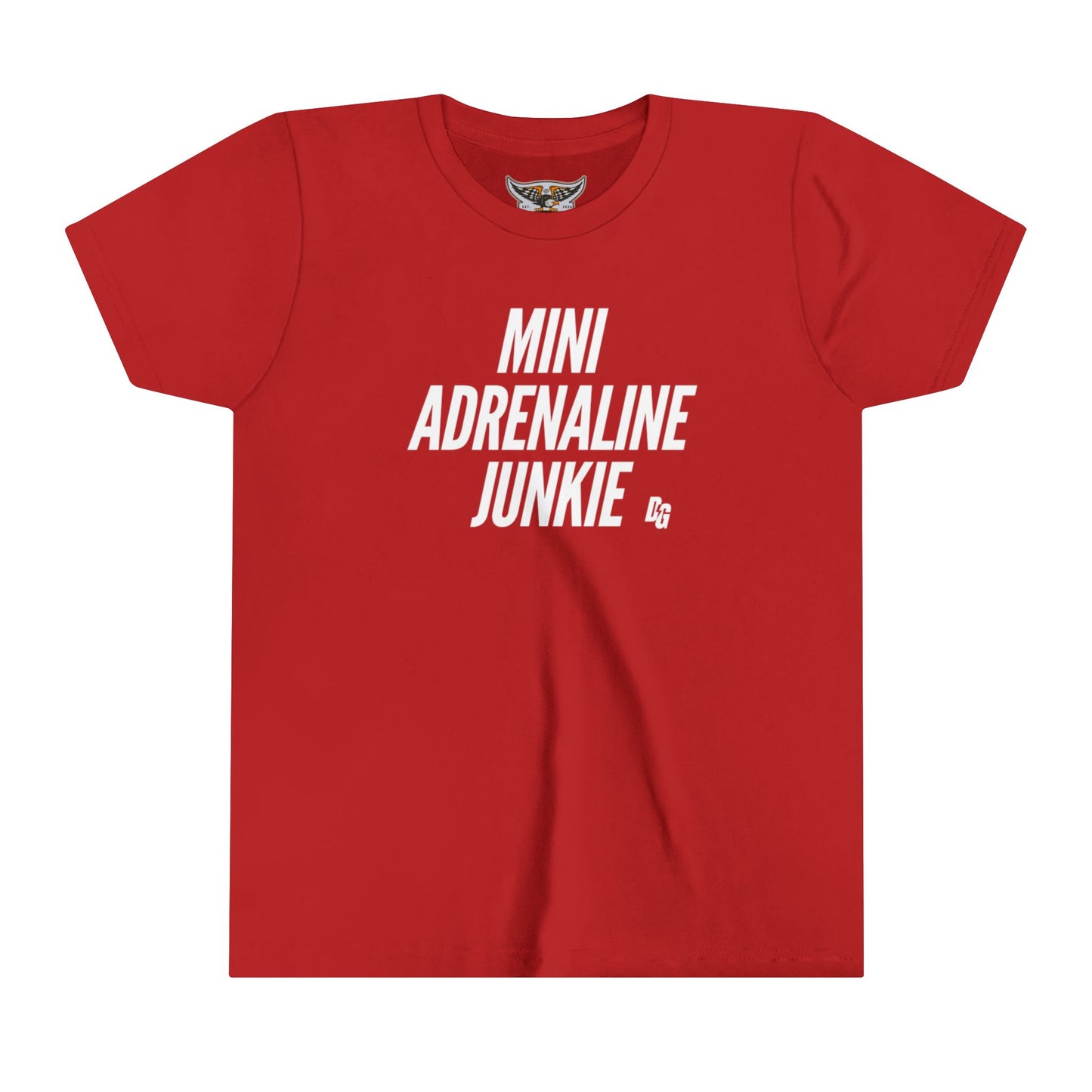 Mini Adrenaline Junkie Youth Short Sleeve Tee