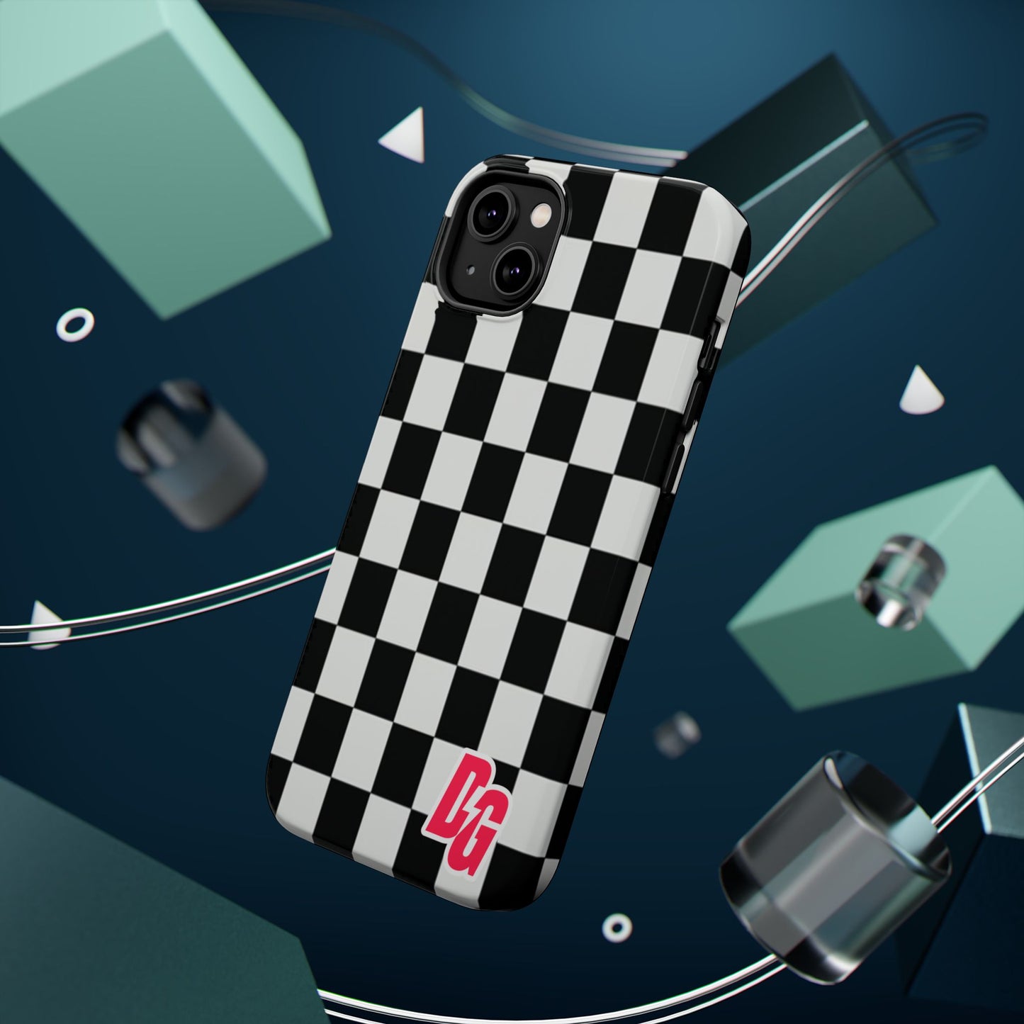 Dg Checkered Magnetic Tough Cases