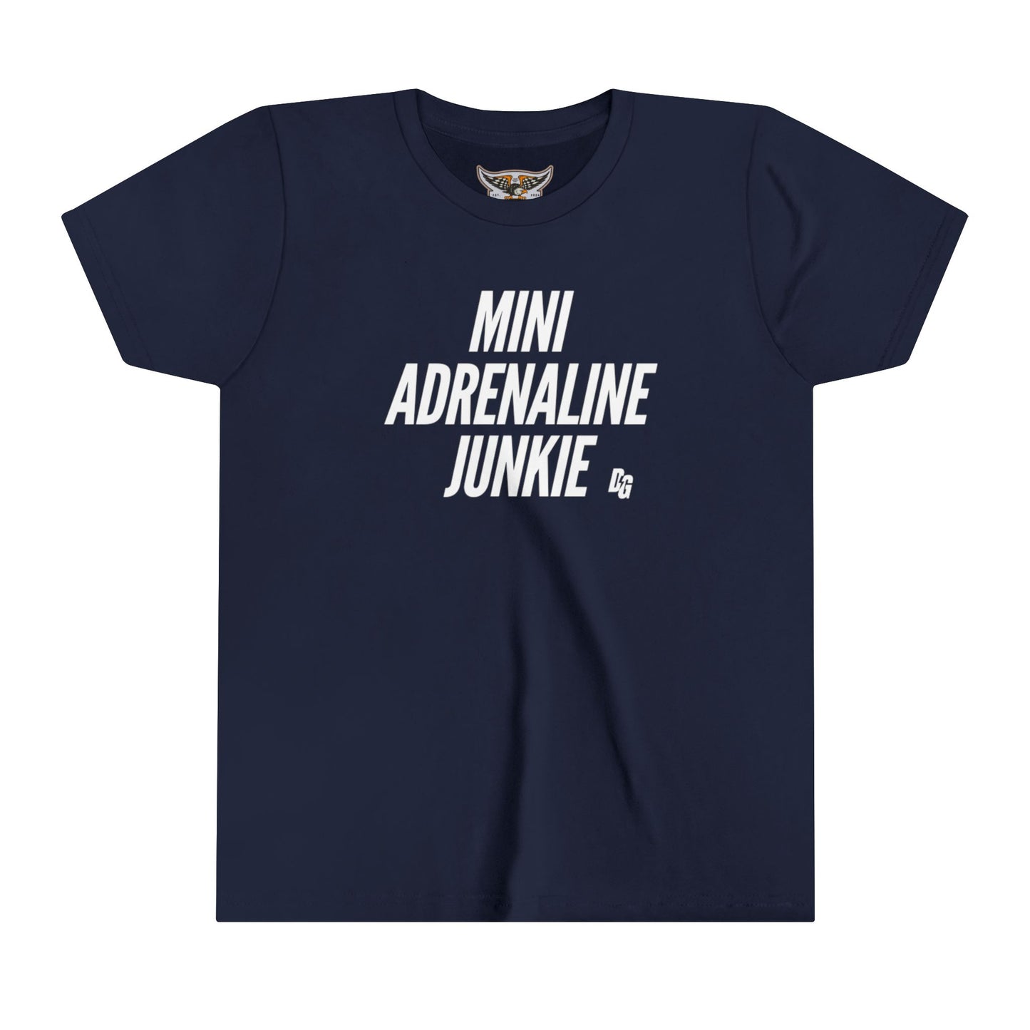 Mini Adrenaline Junkie Youth Short Sleeve Tee