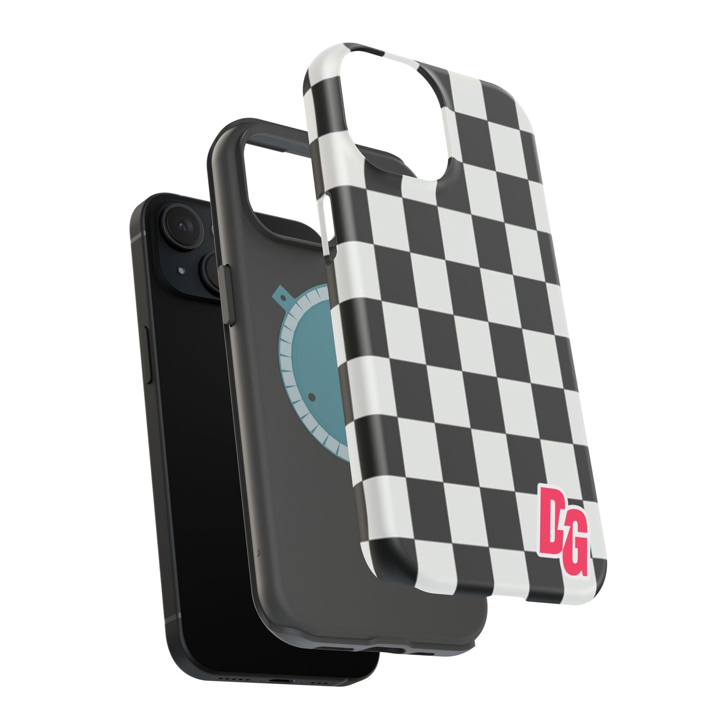 Dg Checkered Magnetic Tough Cases