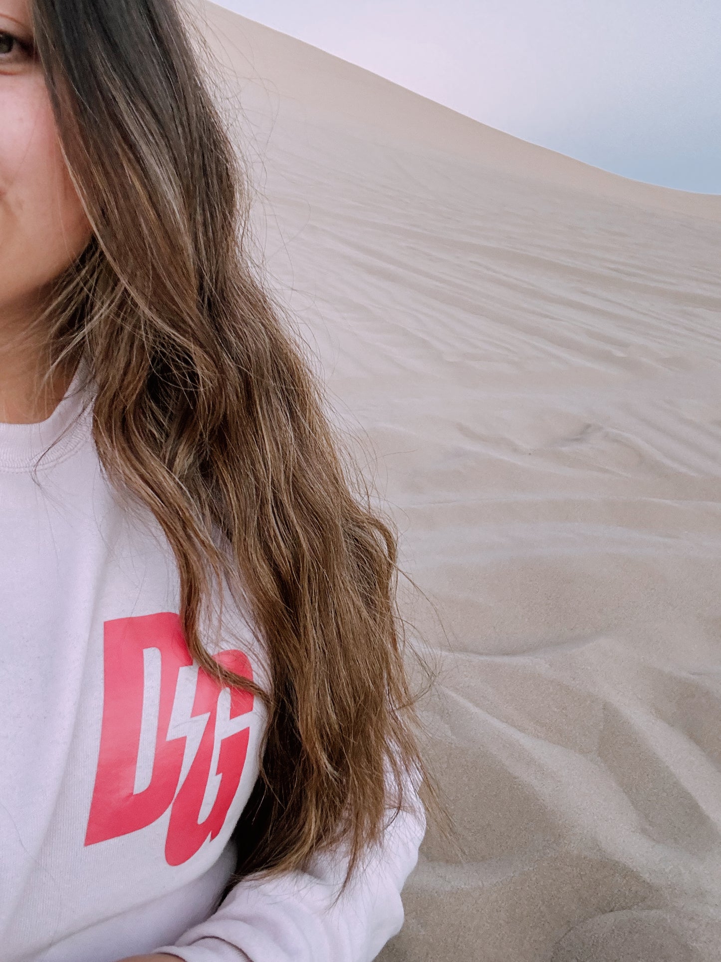 DG Pink Bolt Crewneck