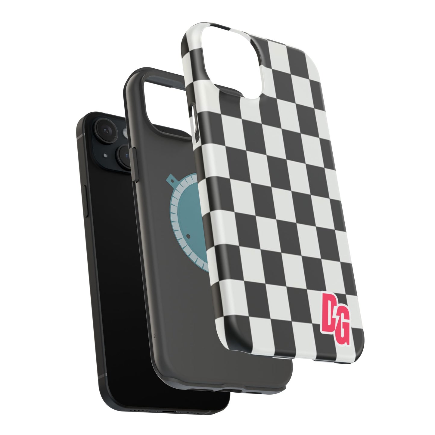 Dg Checkered Magnetic Tough Cases