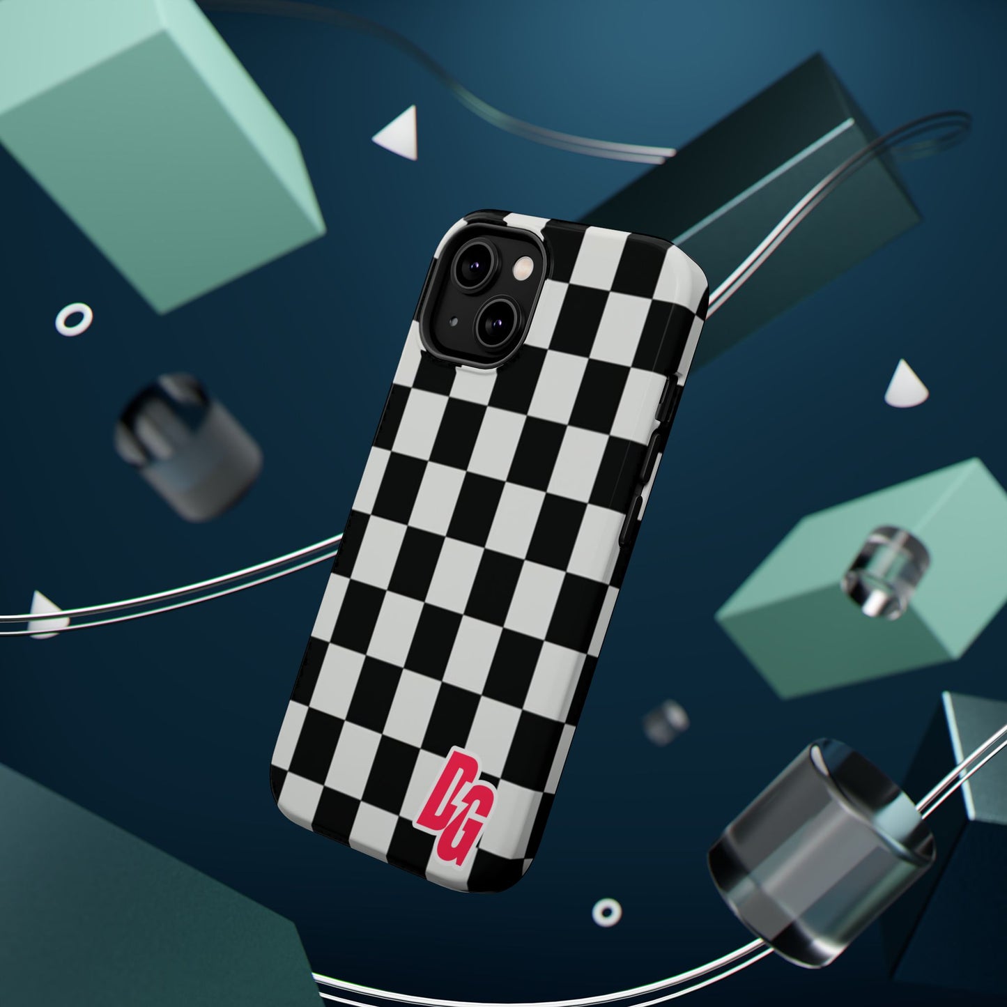 Dg Checkered Magnetic Tough Cases