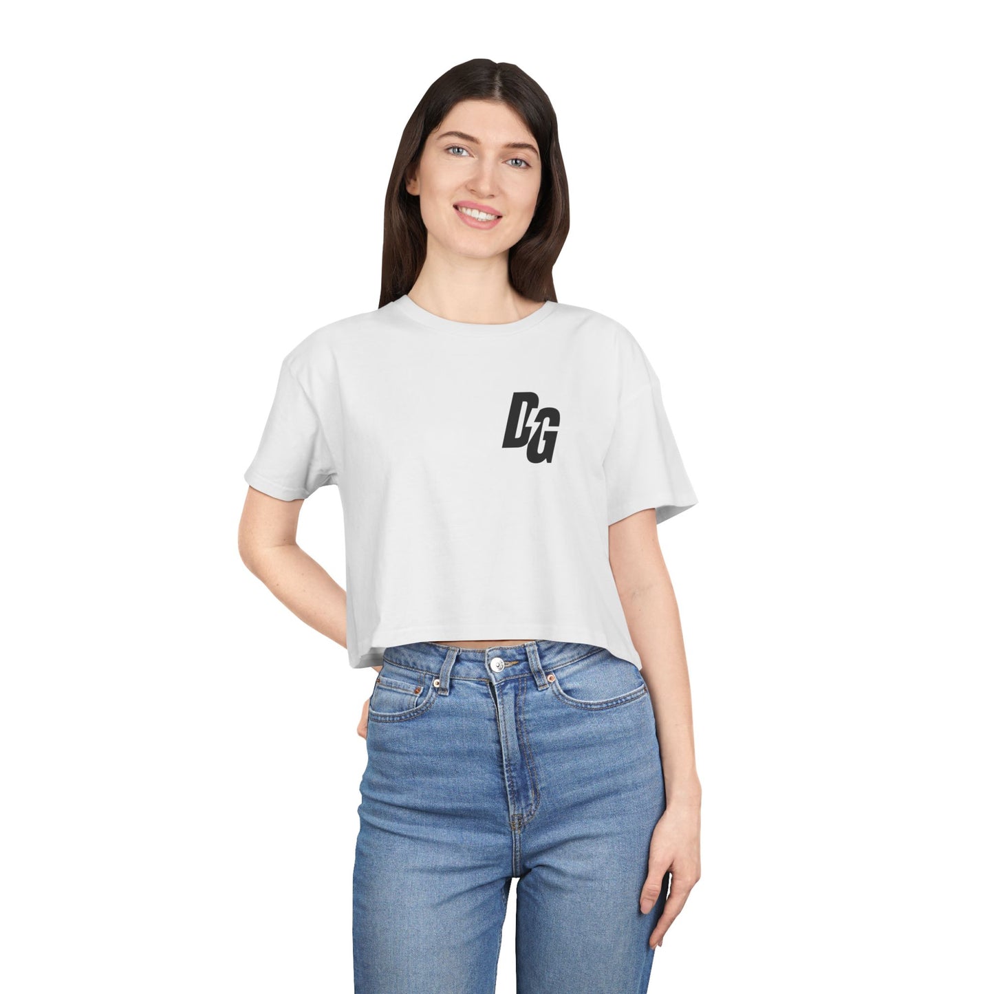 Get In Loser - DESERT Cropped Tee