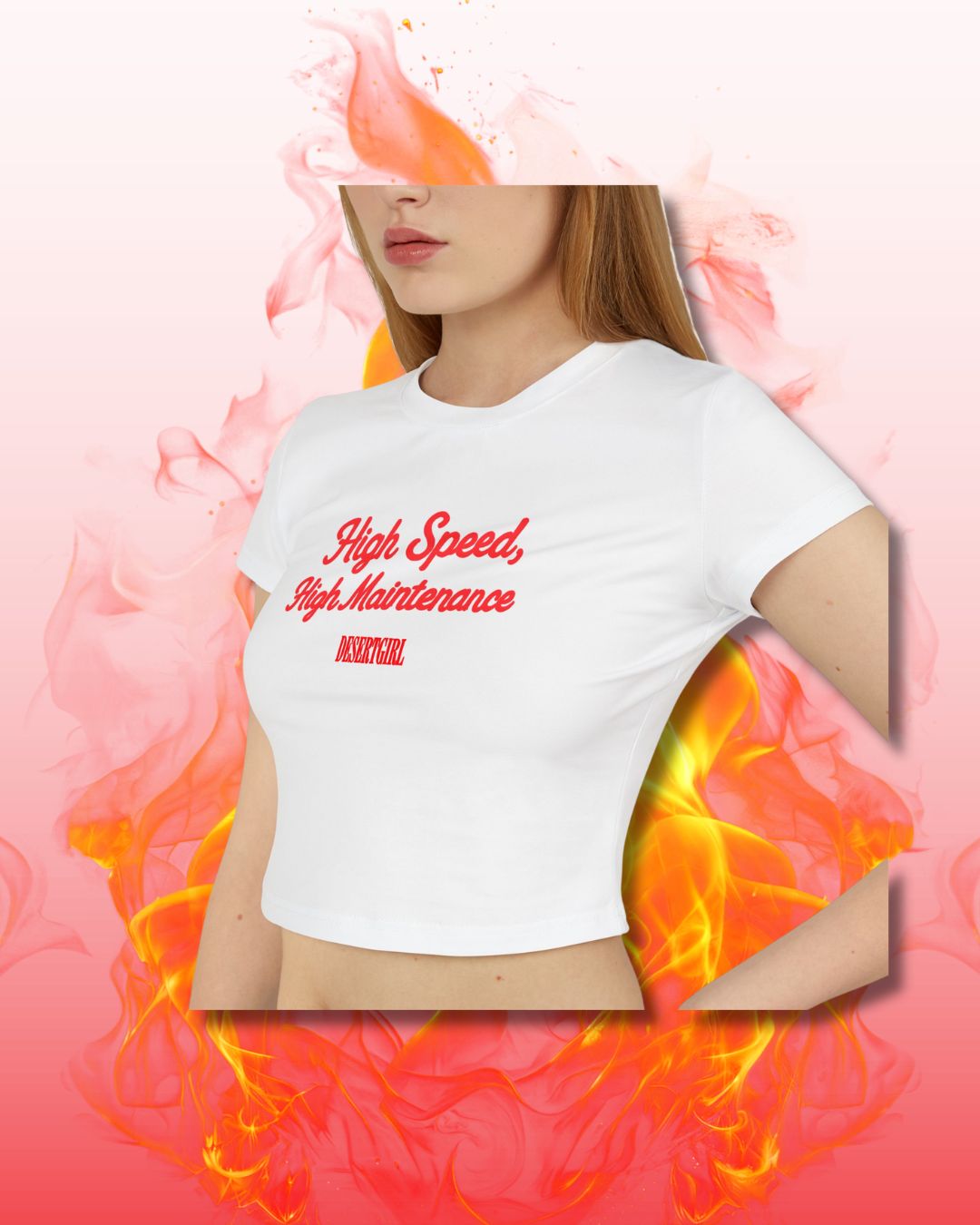 High Speed, High Maintenance Rib Baby Tee