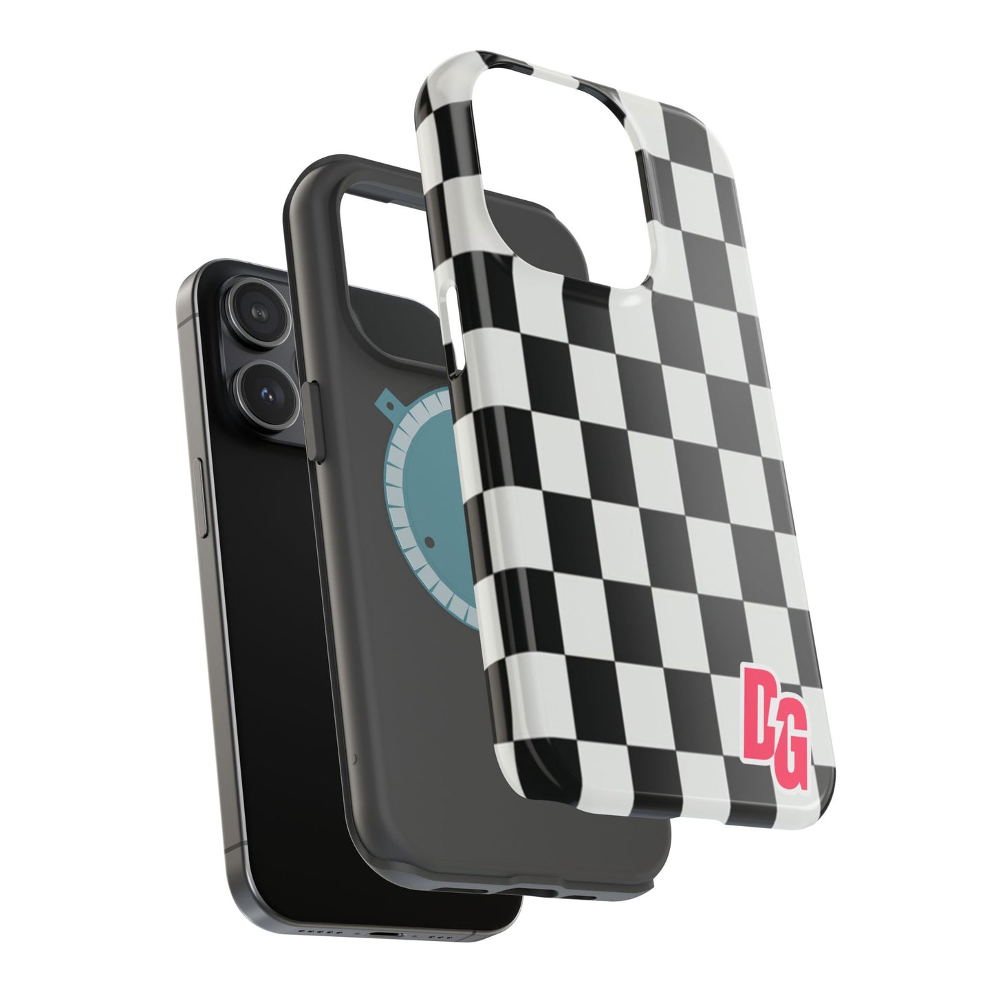 Dg Checkered Magnetic Tough Cases
