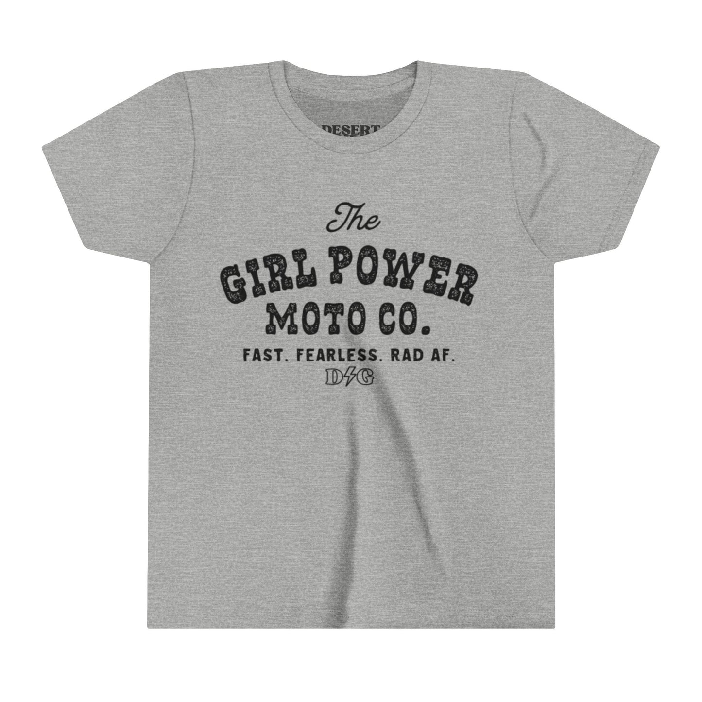 Kids Girl Power Moto Tee