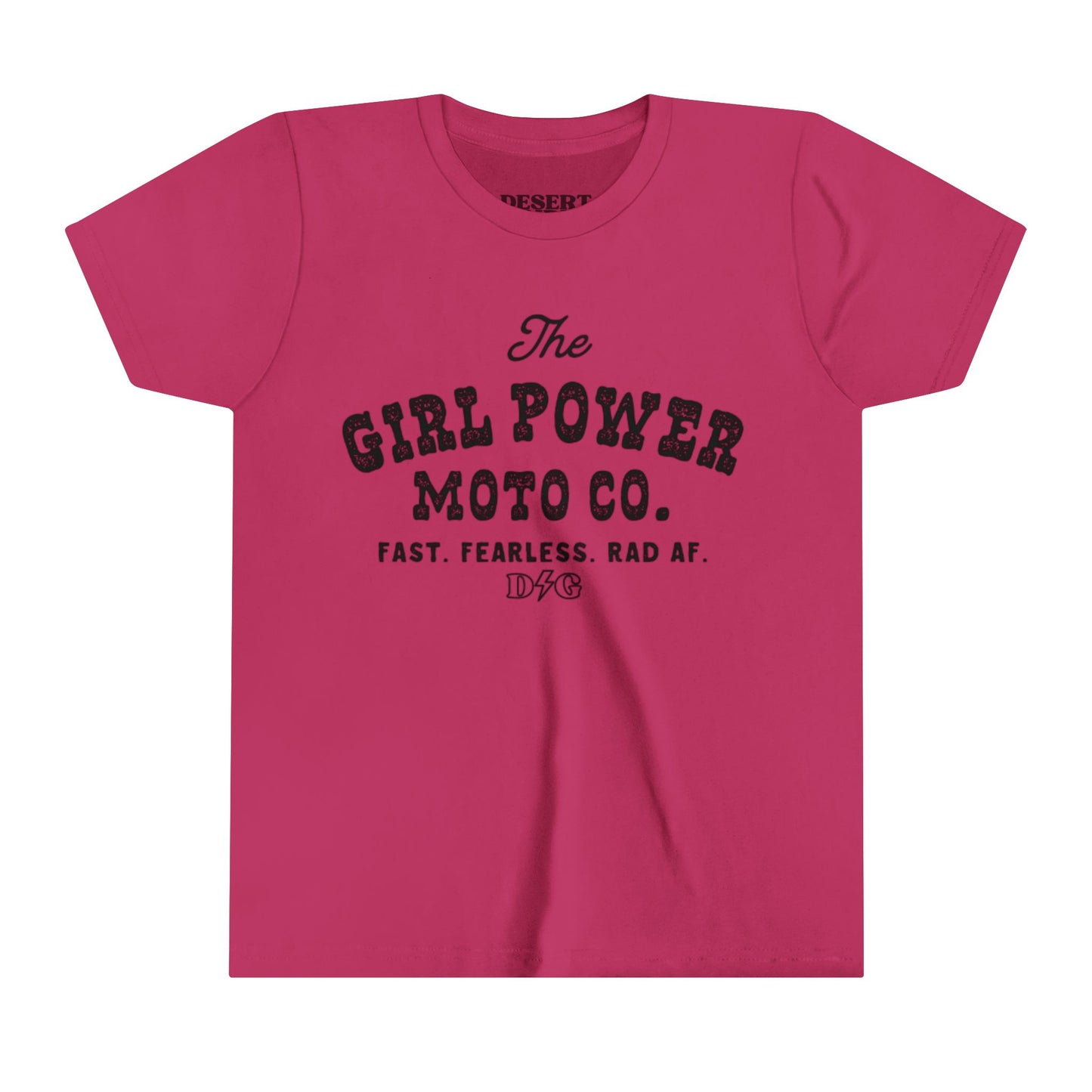 Kids Girl Power Moto Tee