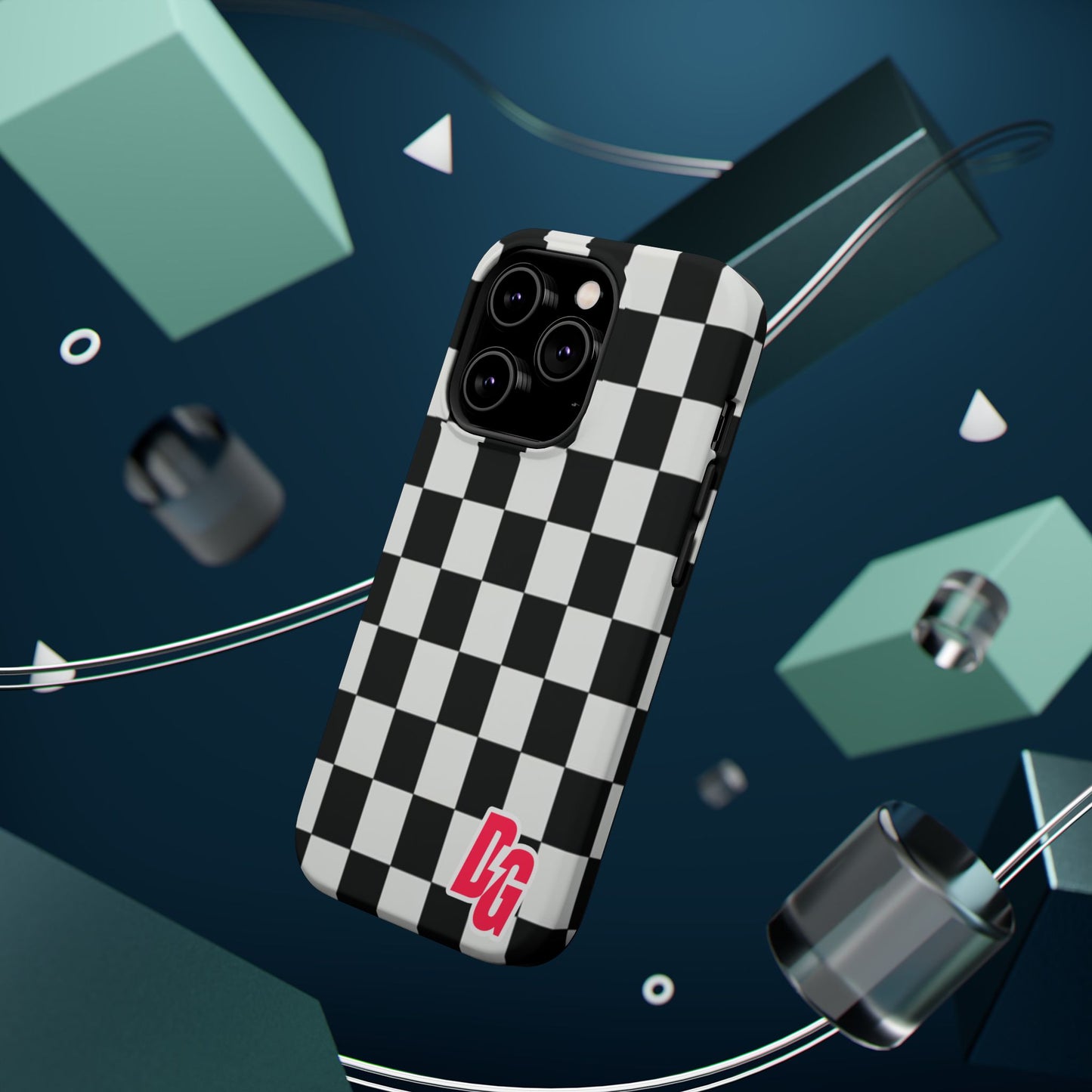 Dg Checkered Magnetic Tough Cases