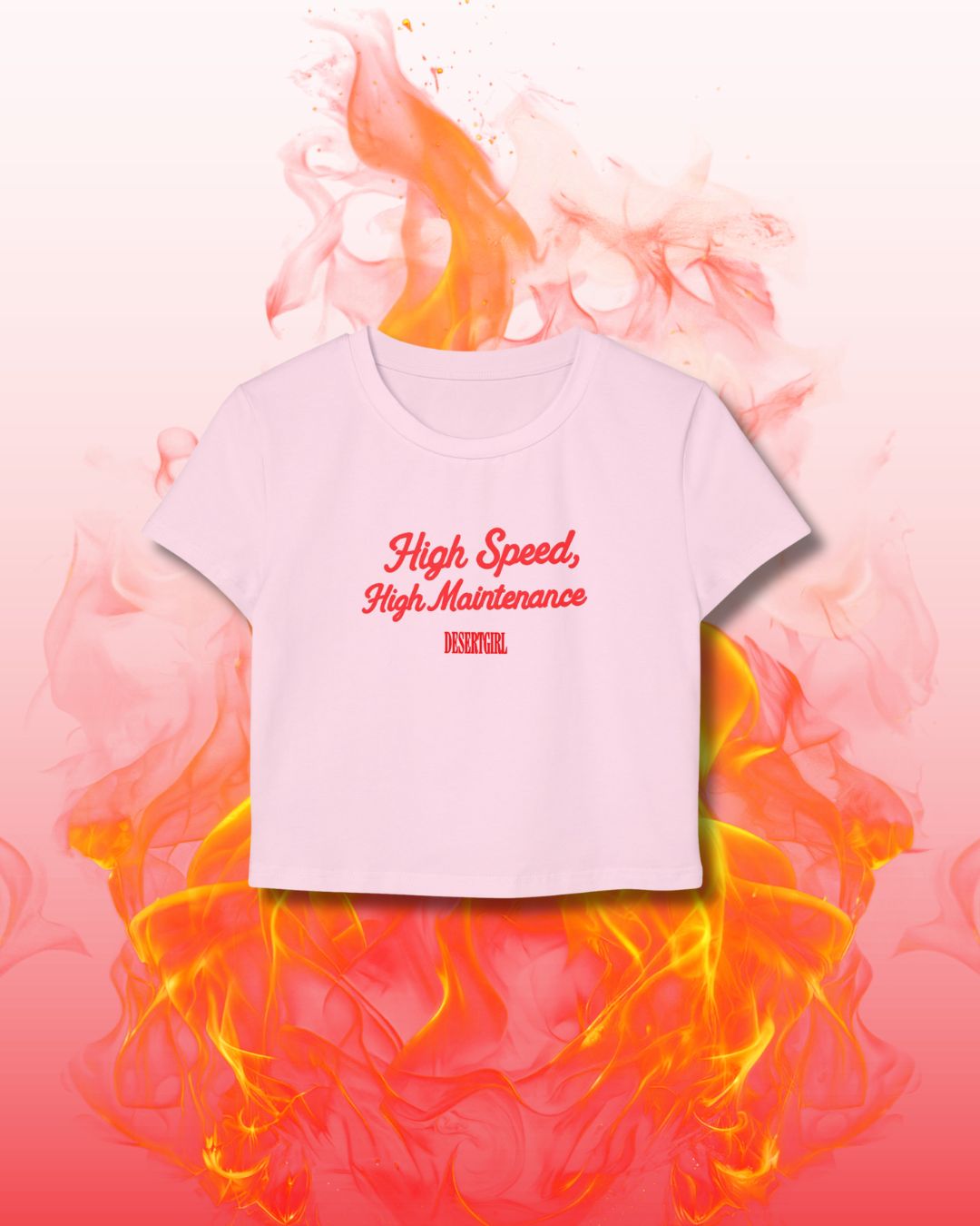 High Speed, High Maintenance Rib Baby Tee