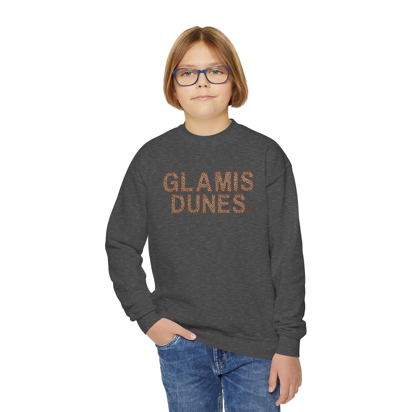 Wild Glamis Dunes Youth Crewneck