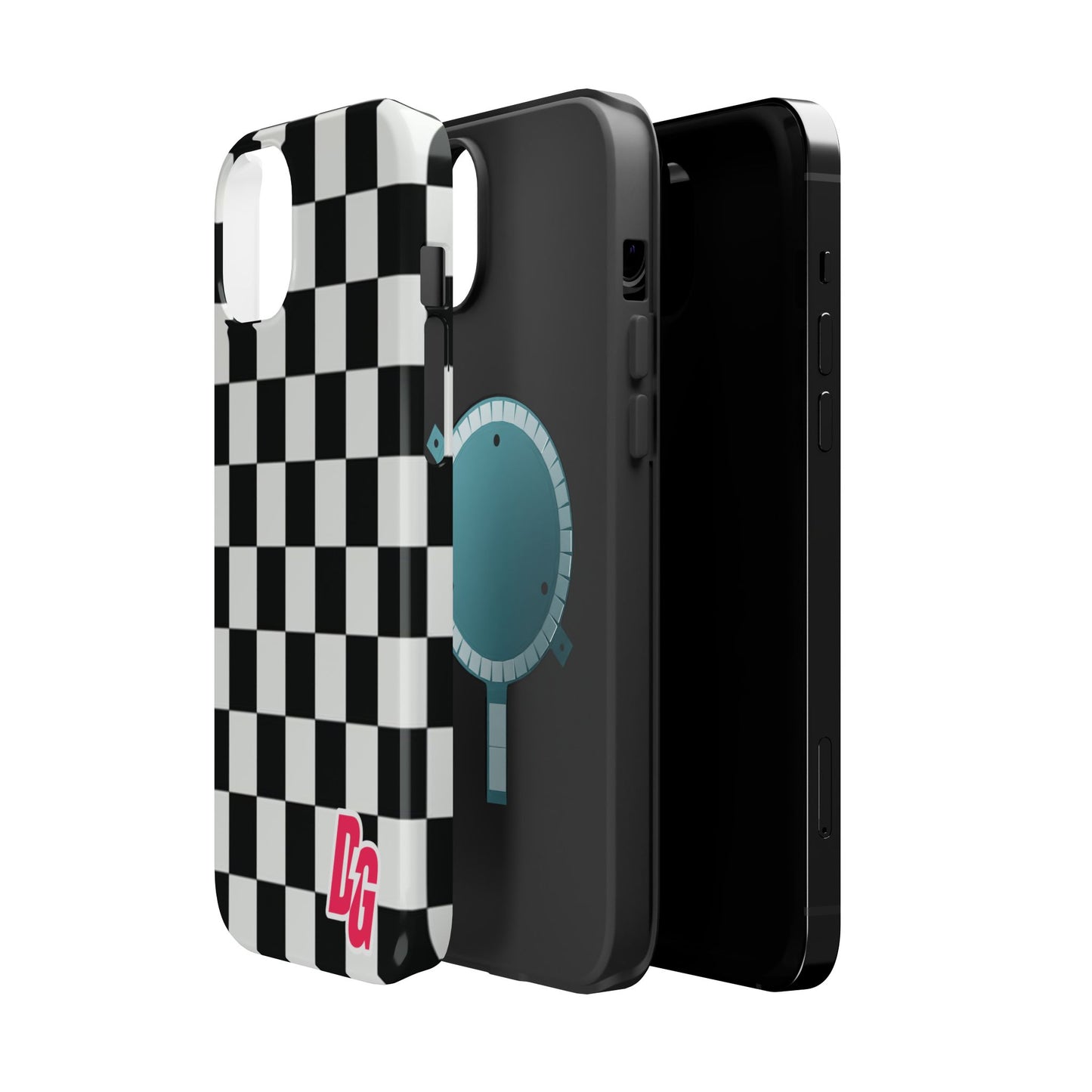 Dg Checkered Magnetic Tough Cases