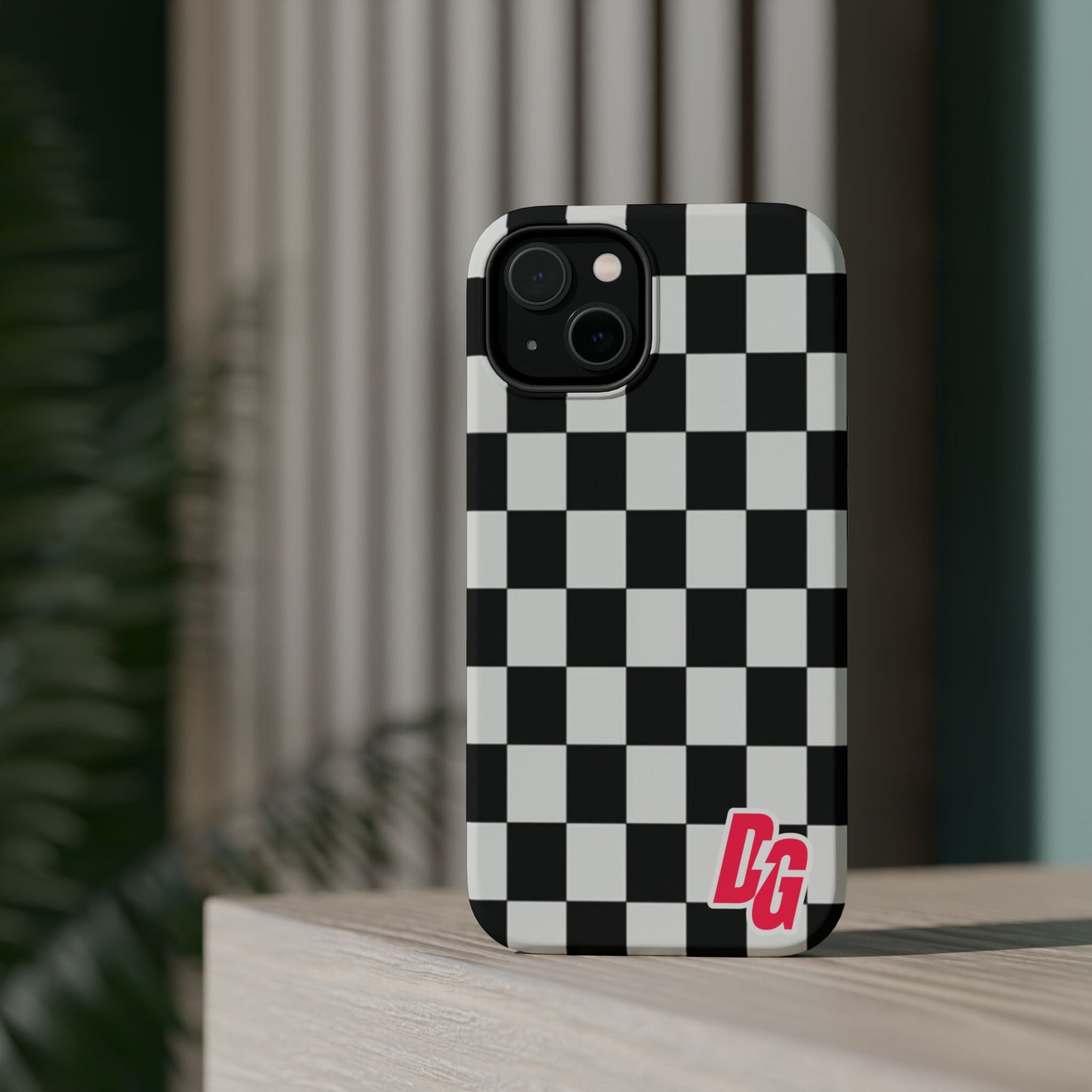 Dg Checkered Magnetic Tough Cases