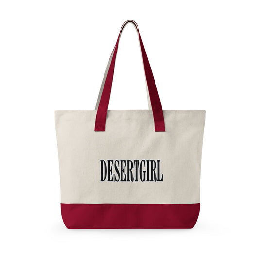 Essential Zippered Canvas Tote