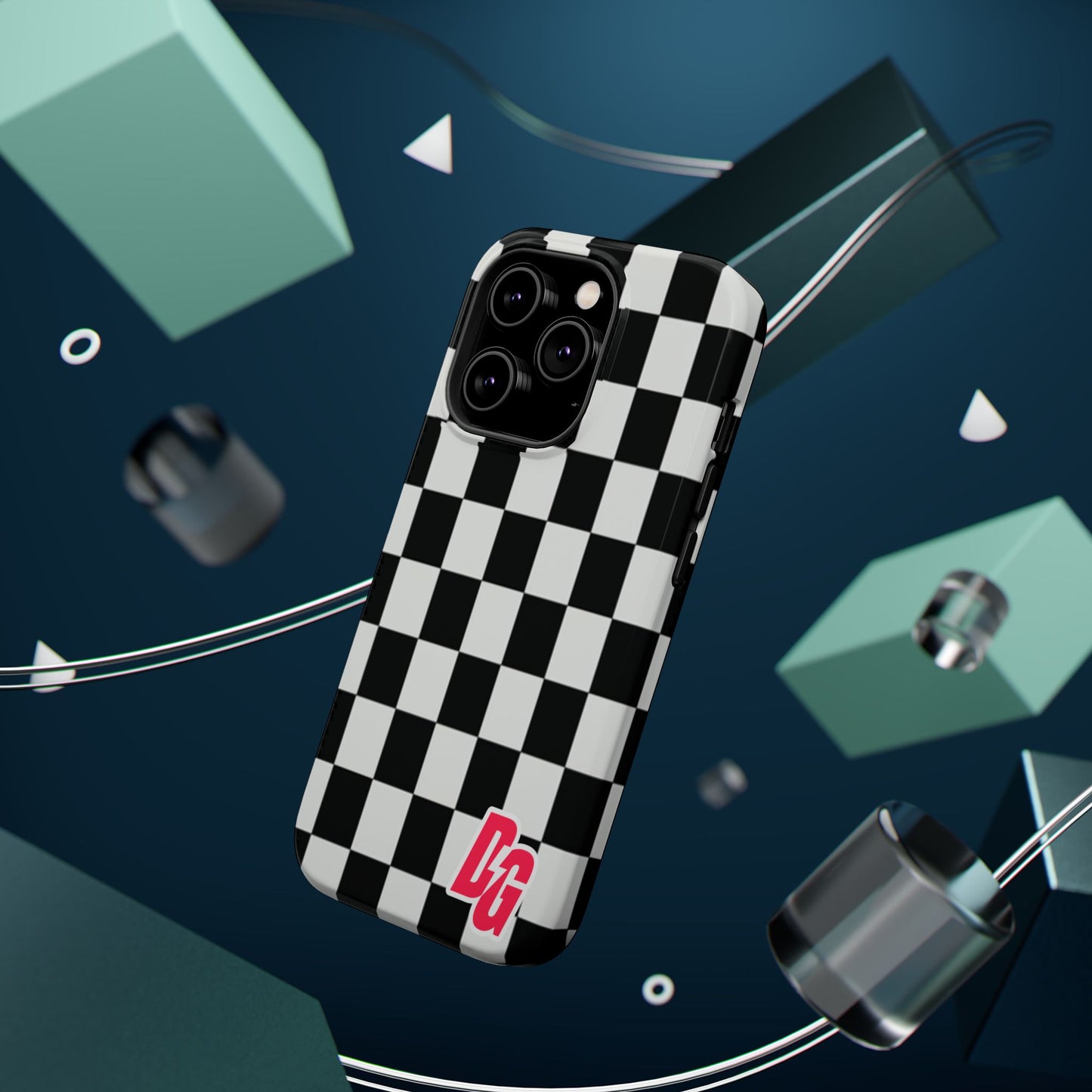 Dg Checkered Magnetic Tough Cases