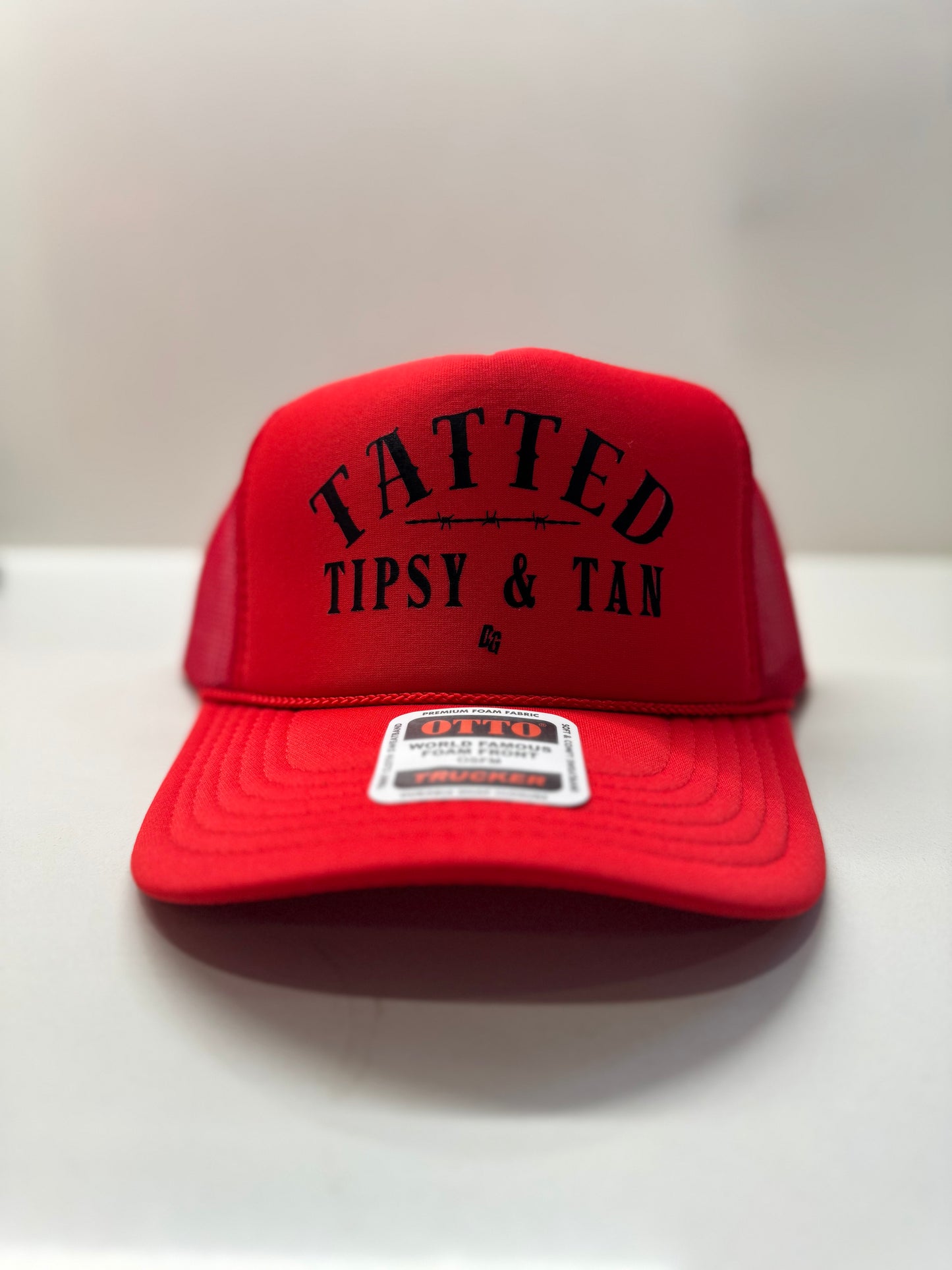 TATTED TIPSY TAN Trucker