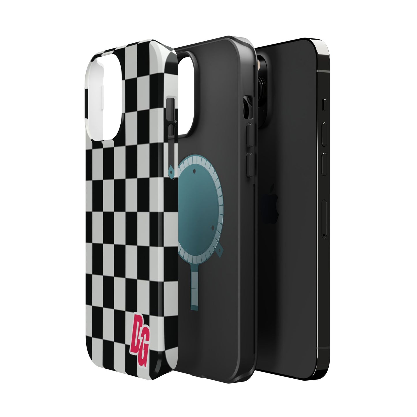 Dg Checkered Magnetic Tough Cases