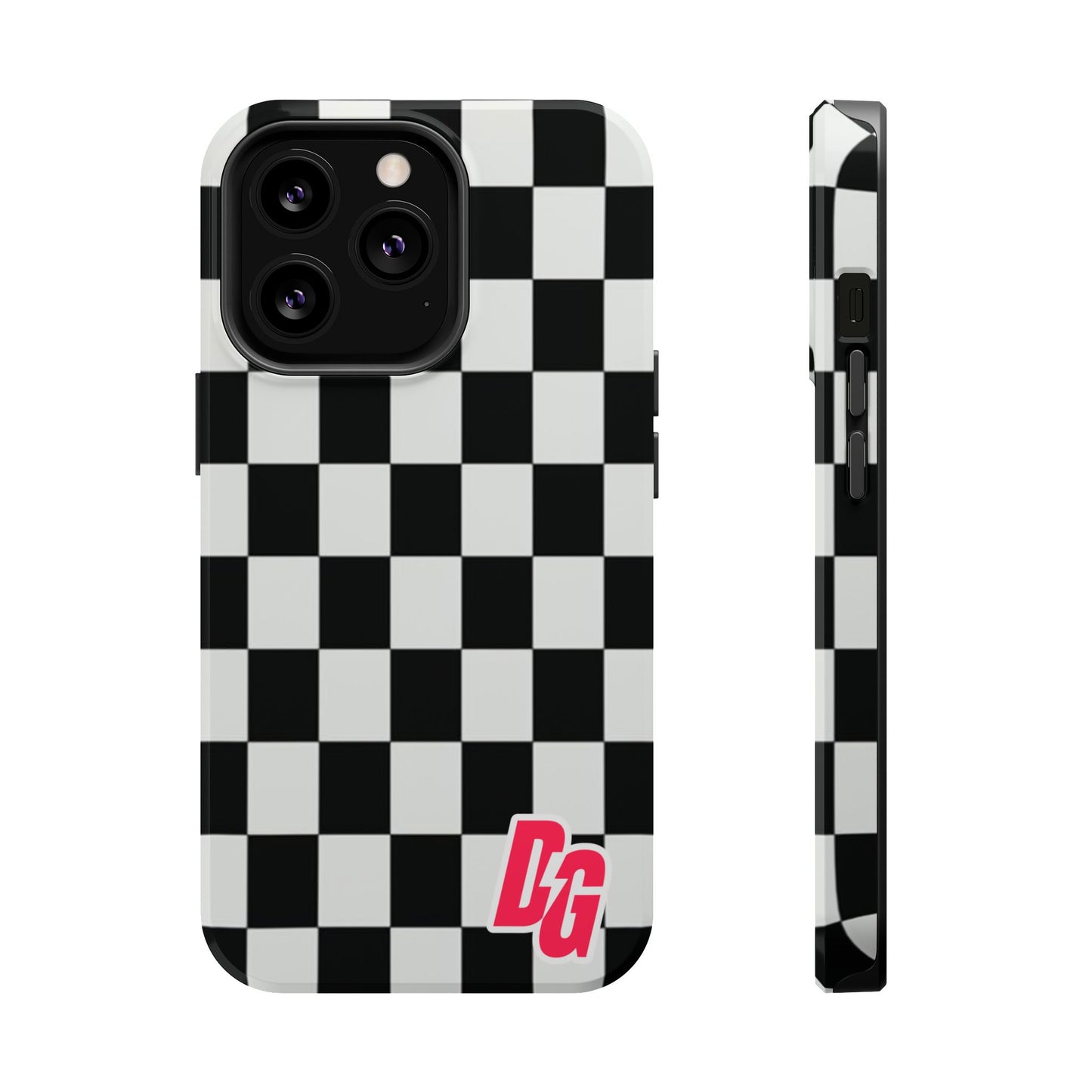 Dg Checkered Magnetic Tough Cases