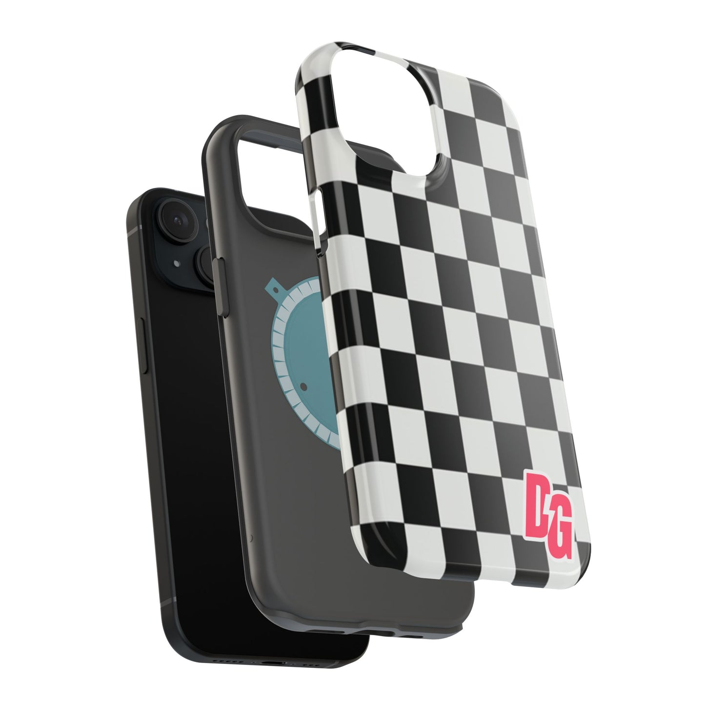 Dg Checkered Magnetic Tough Cases