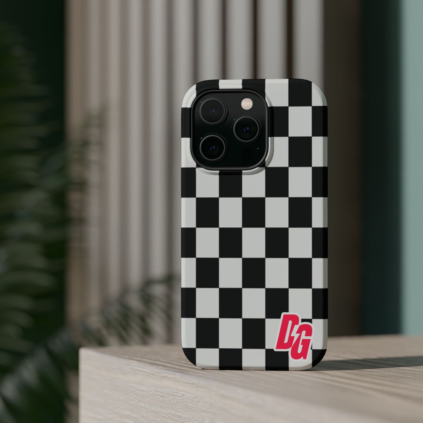 Dg Checkered Magnetic Tough Cases