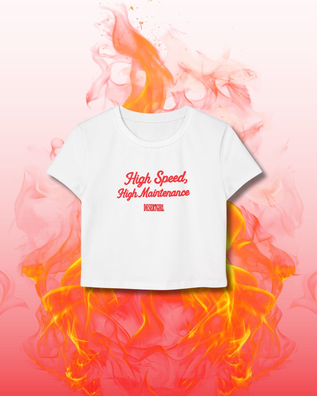High Speed, High Maintenance Rib Baby Tee