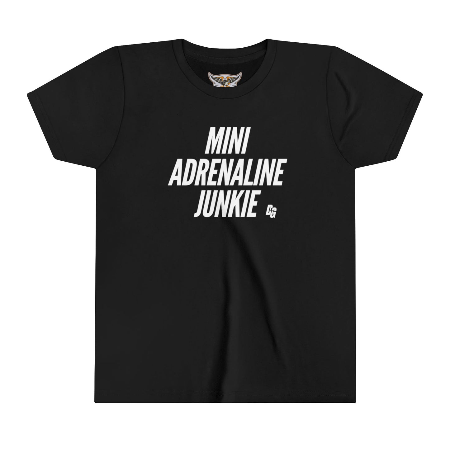 Mini Adrenaline Junkie Youth Short Sleeve Tee