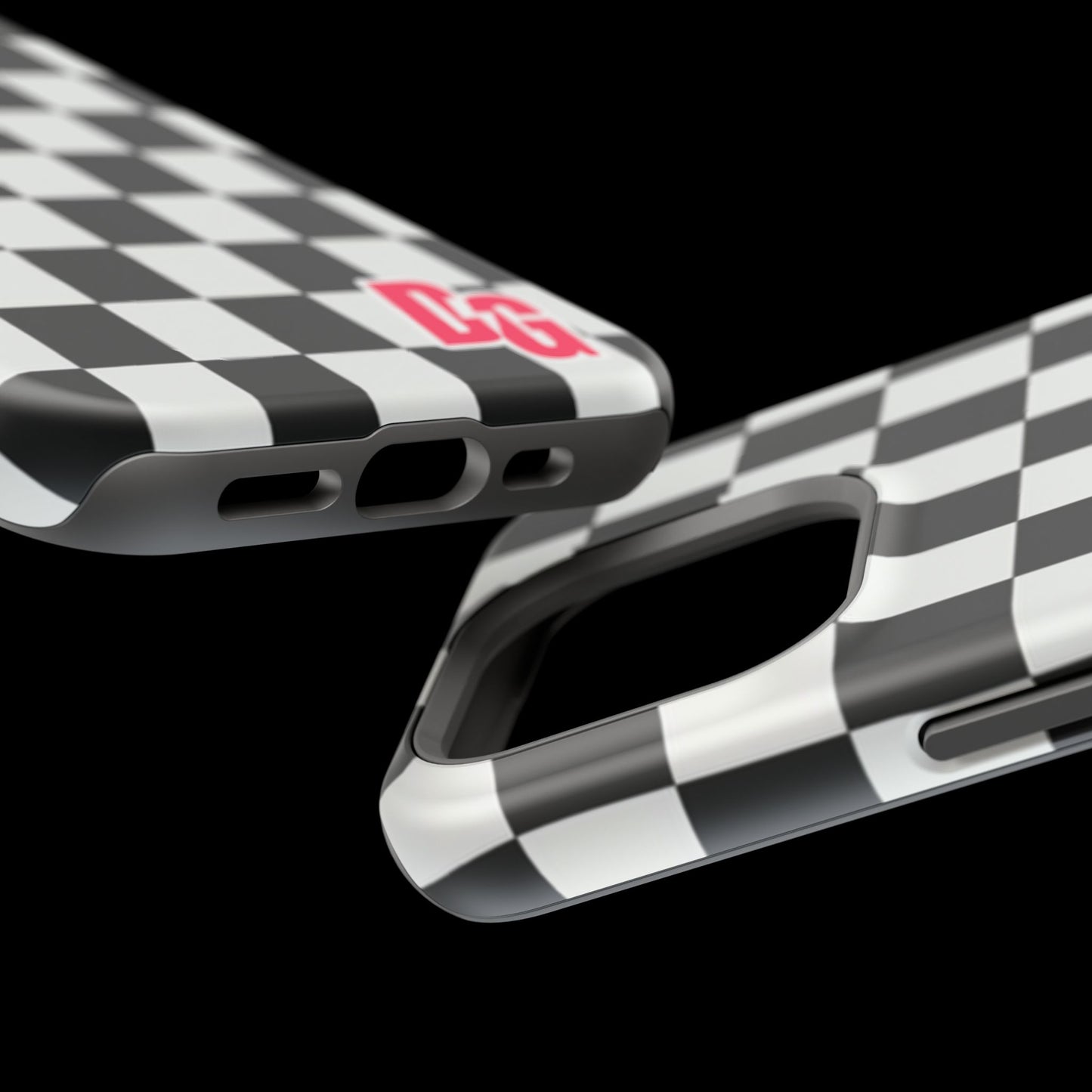 Dg Checkered Magnetic Tough Cases
