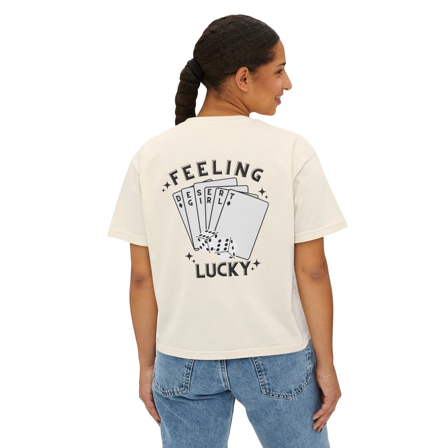 Feelin Lucky Boxy Tee