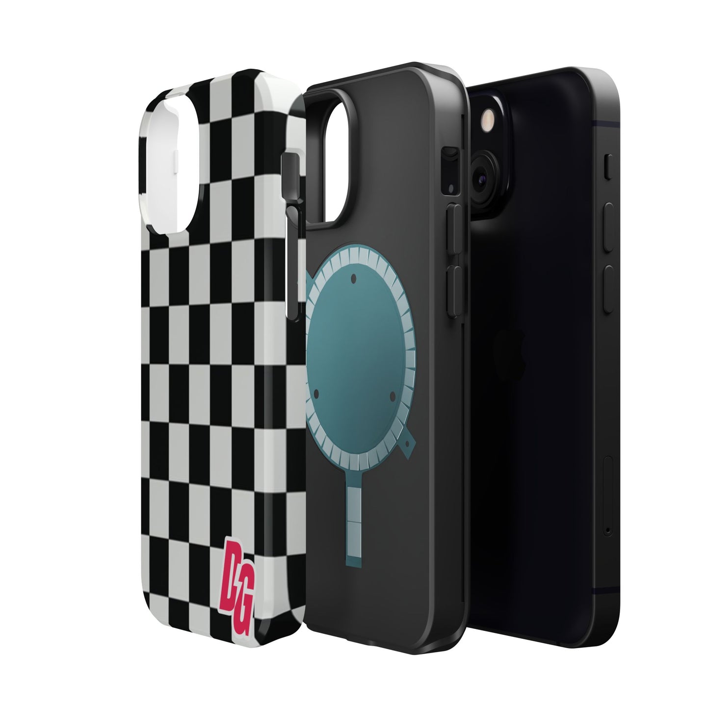 Dg Checkered Magnetic Tough Cases